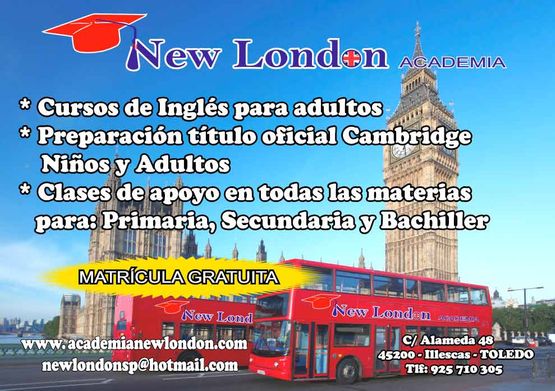 New London Academia Cursos de inglés
